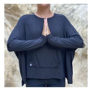 Slightly Buddha long Sleeve Bamboo Top worn twice
